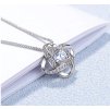 10267 srebrny wisiorek z łańcuszkiem szczęścia 1