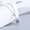 11780 Srebrna zawieszka z łańcuszkiem blue eye majya.pl 1