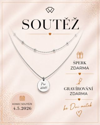 🌸 SOUTĚŽ KE DNI MATEK 🌸 Den matek se blíží a my jsme si pro vás připravili krásnou soutěž 💝 🎁 Výhra: ✨ šperk dle vlastního...