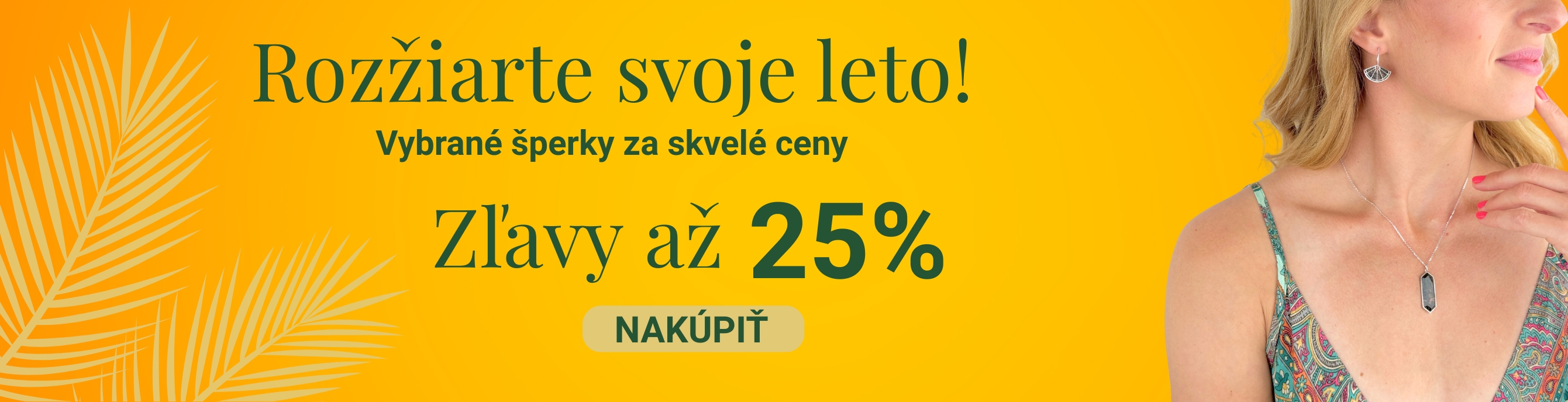 Letní slevy 25%