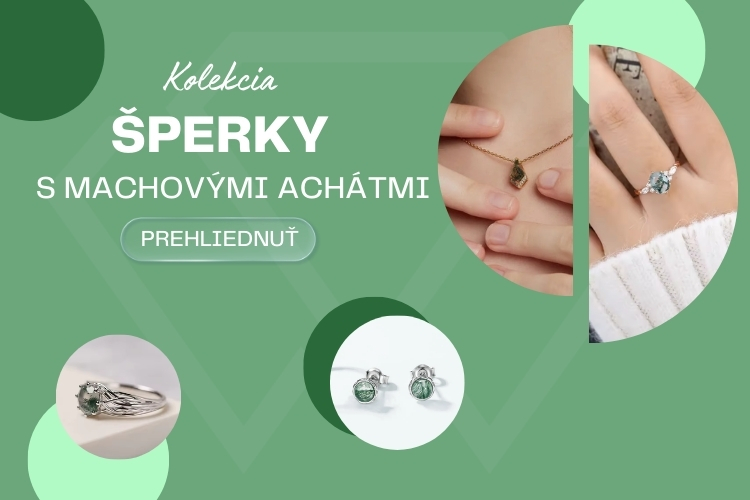 mechové šperky mobil