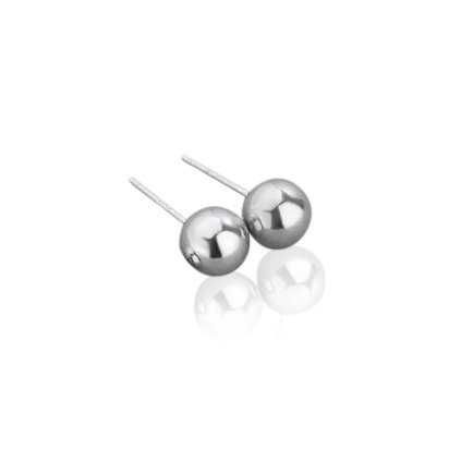 10519 strieborné guľôčkové náušnice 3 mm