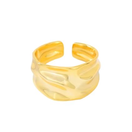 10988 strieborný nastaviteľný prsteň wisdom gold plated kúpiť iba dnes na majya cz
