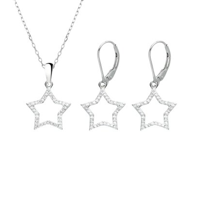 11783 strieborný set šperkov stars majya.sk
