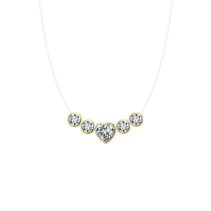 11936 náhrdelník so strieborným príveskom Davina pozlátený majya.sk