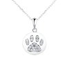 11048 strieborný prívesok s tlapkou kúpiť na majya cz