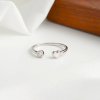 11368 strieborný nastaviteľný prsteň adria majya sk 1