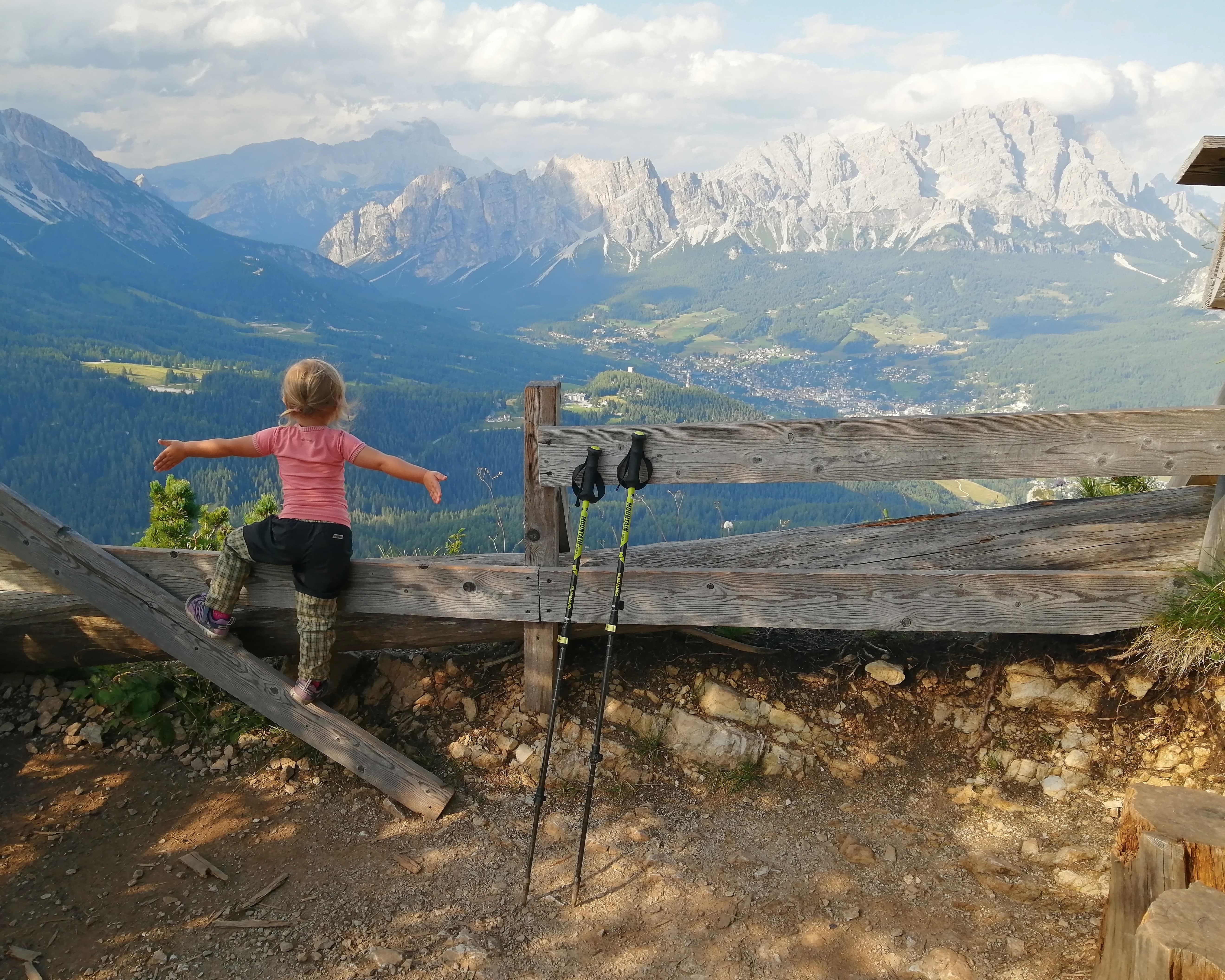 Mamča na treku - Alta Via den 5