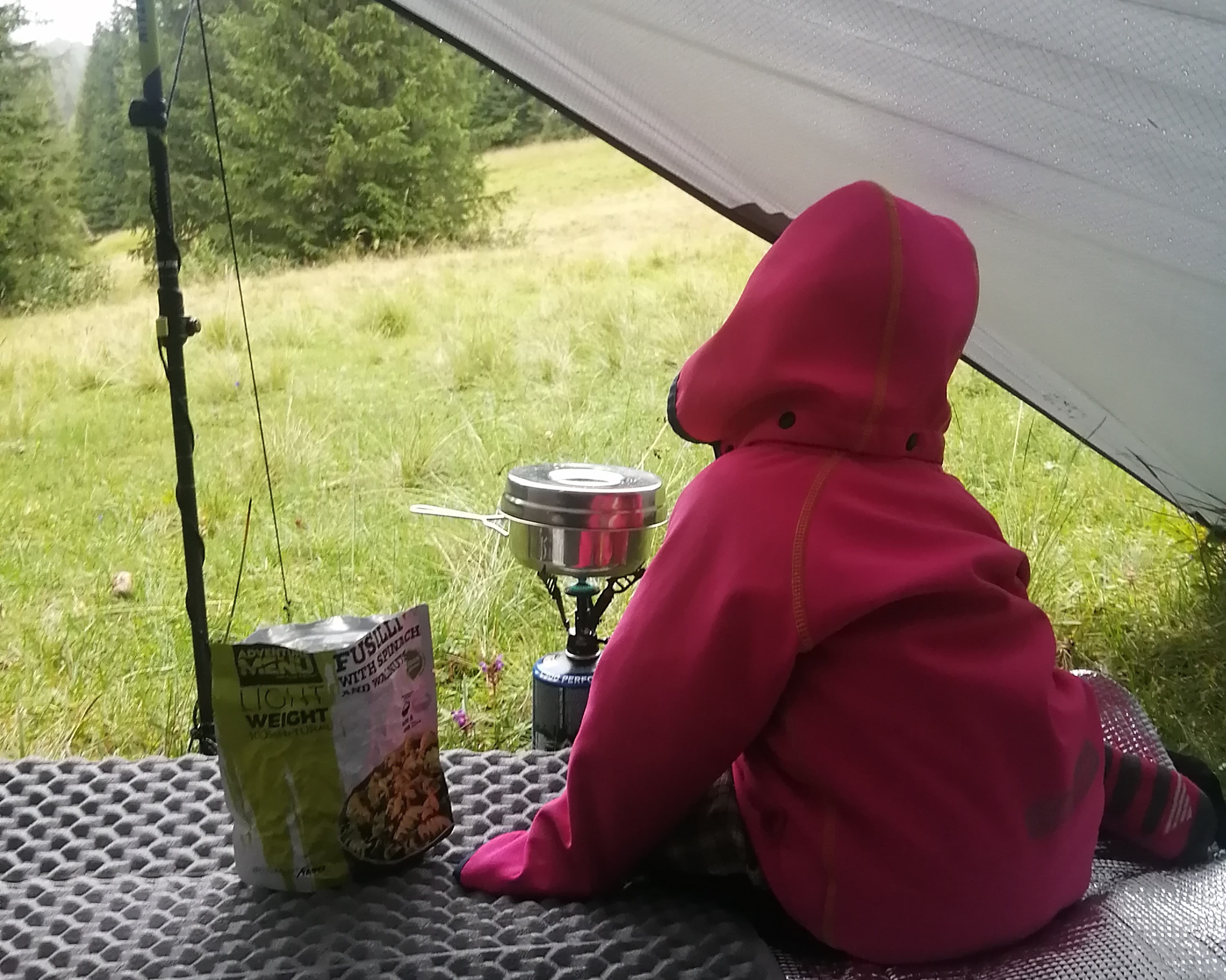 Mamča na treku - Alta Via den 6