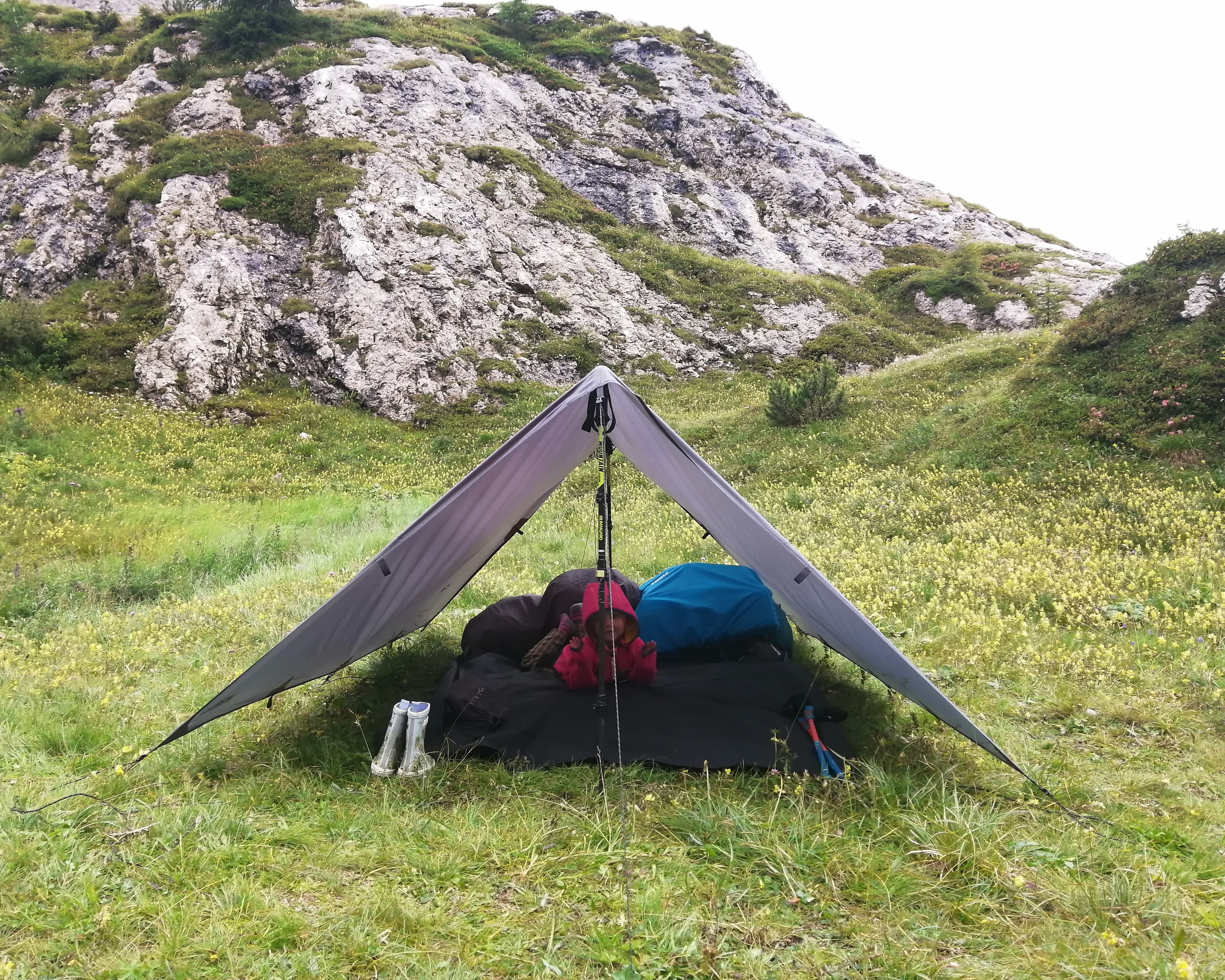 Mamča na treku - Alta Via den 7