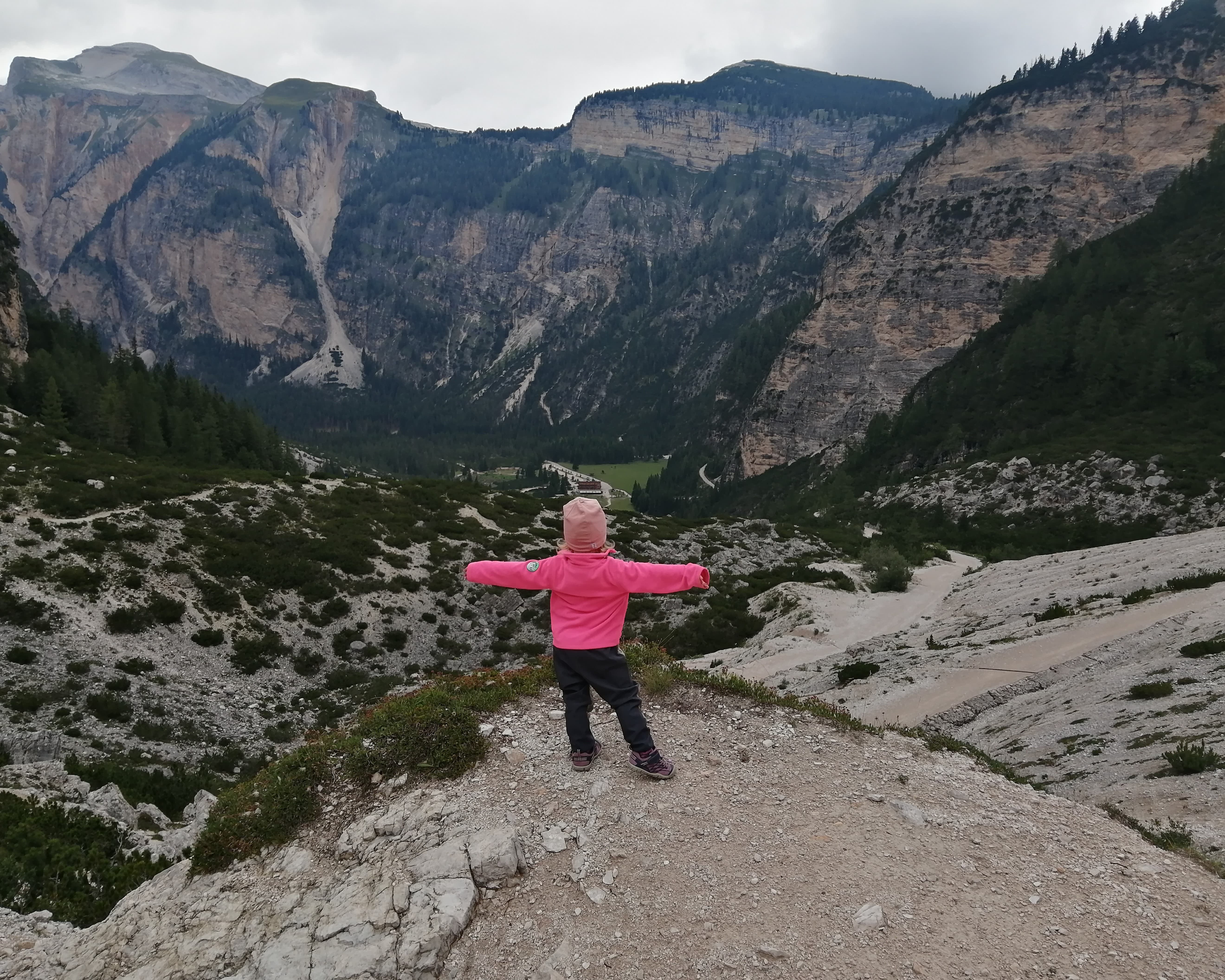 Mamča na treku - Alta Via den 3