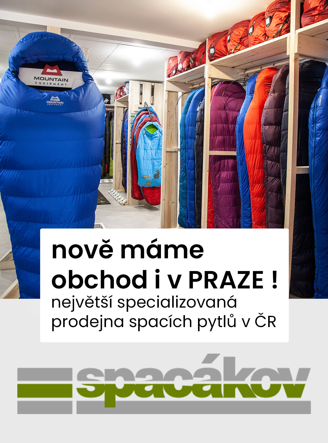 naše prodejna Spacákov Praha