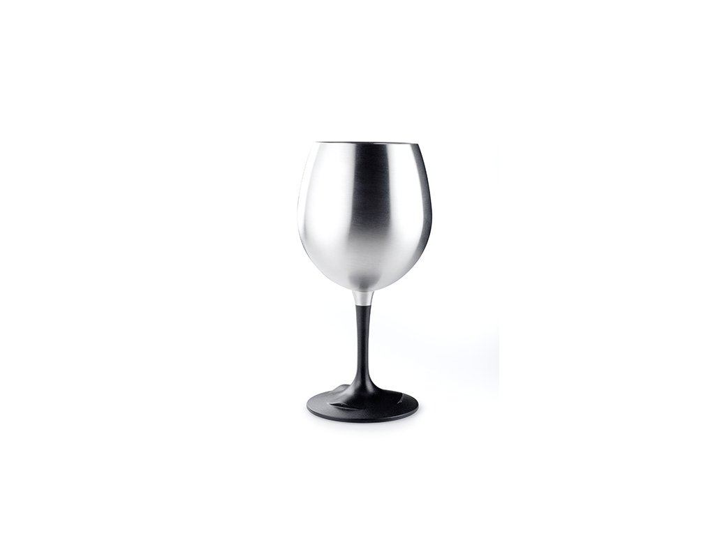 GSI Outdoors sklenička Glacier Stainless Nesting Red Wine Glass
