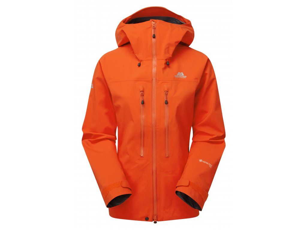 Mountain Equipment dámská nepromokavá bunda Tupilak Wmns Jacket Barva: Cardinal Orange, Velikost: 10/S