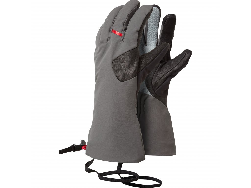 Mountain Equipment rukavice Direkt Gauntlet Barva: Shadow/Black, Velikost: XL