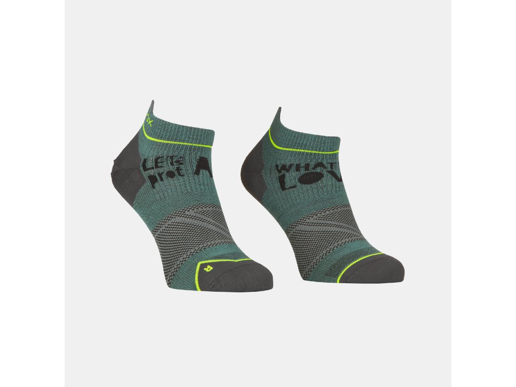 Ortovox pánské merino ponožky Alpine Light Low Socks M Barva: arctic grey, Velikost: 39-41