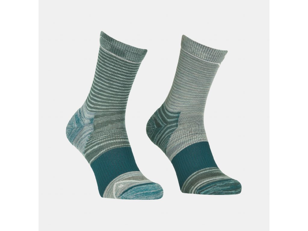 Ortovox dámské merino ponožky Alpine Mid Socks W Barva: ice waterfall, Velikost: 39-41