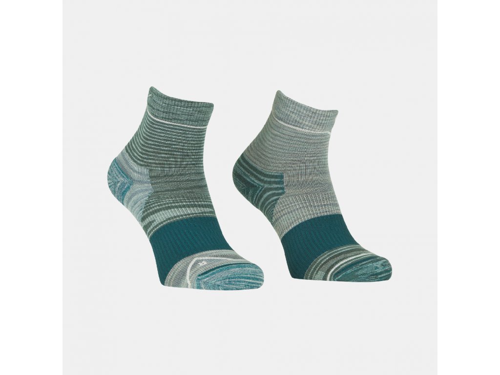 Ortovox dámské merino ponožky Alpine Quarter Socks W Barva: ice waterfall, Velikost: 35-38