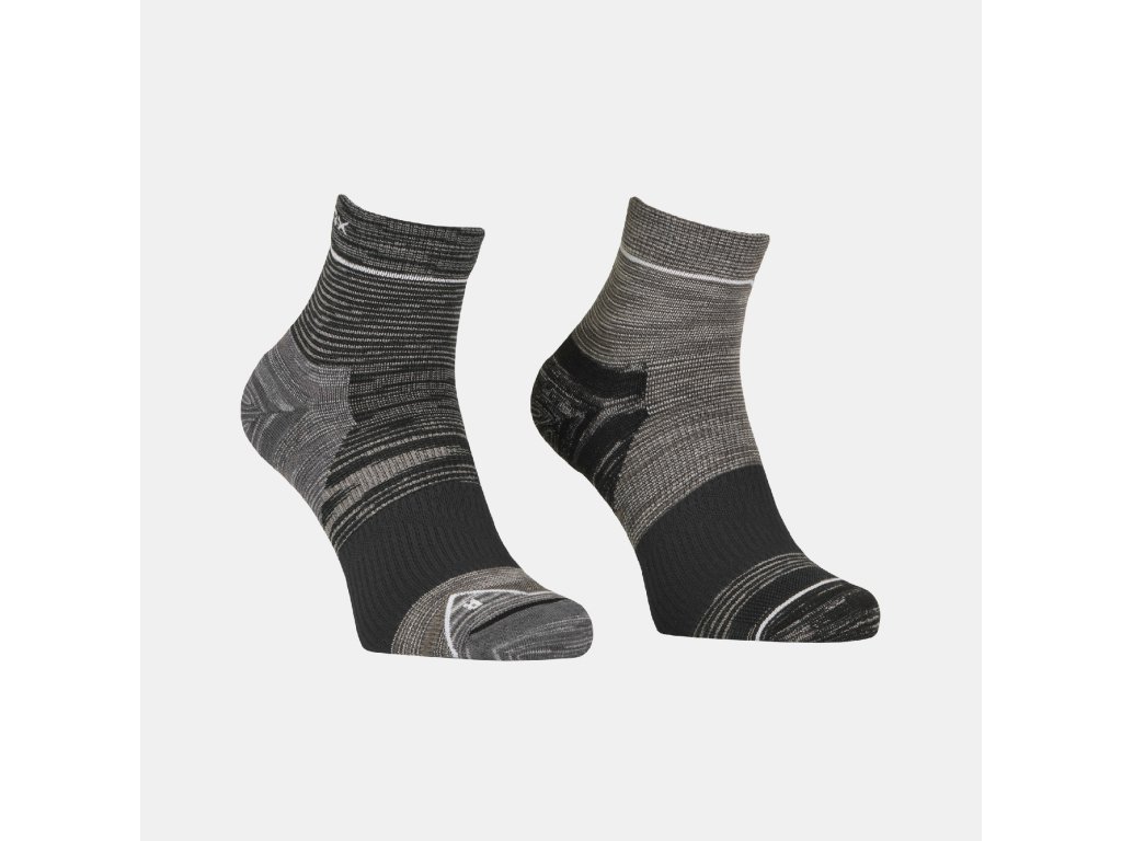 Ortovox pánské merino ponožky Alpine Quarter Socks M Barva: black raven, Velikost: 39-41