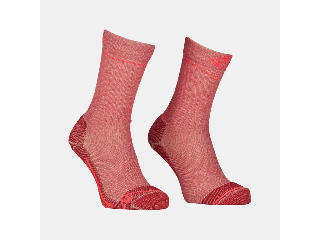 Ortovox dámské merino ponožky Hike Classic Mid Socks W Barva: wild rose, Velikost: 39-41
