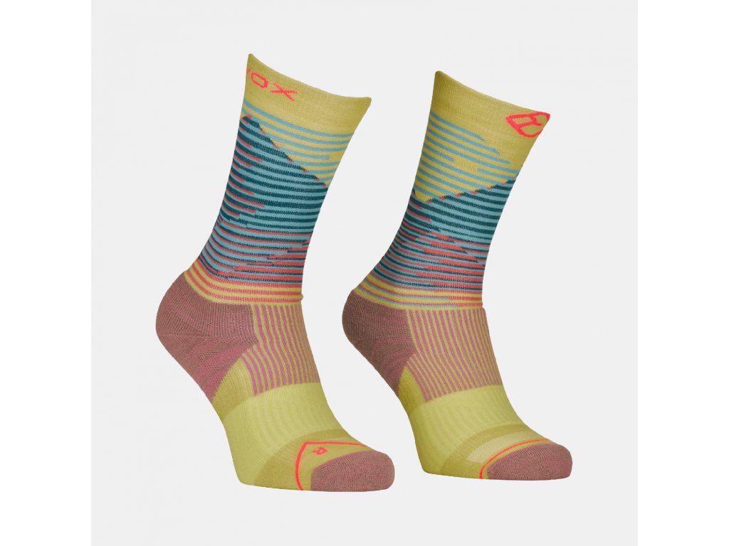 Ortovox dámské merino ponožky All Mountain Mid Socks W Barva: wabisabi, Velikost: 39-41