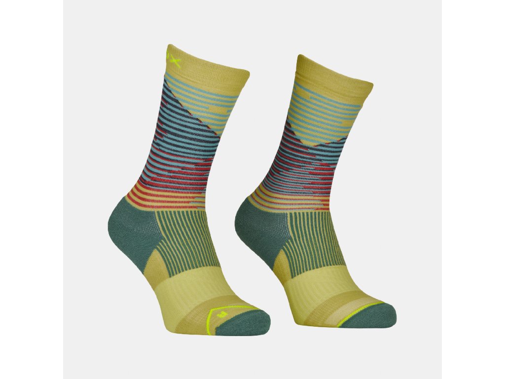 Ortovox pánské merino ponožky All Mountain Mid Socks M Barva: wabisabi, Velikost: 39-41