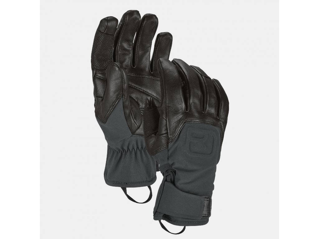 Ortovox rukavice Alpine Pro Glove Barva: black raven, Velikost: M