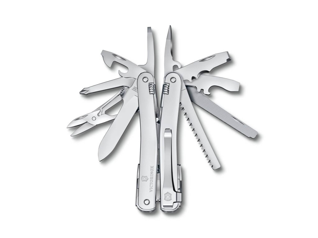 Victorinox Nástroj Swiss Tool Spirit MX Clip, silver, blister