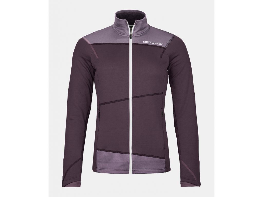 Ortovox Fleece Light Jacket W Barva: Dark Wild Berry, Velikost: XS