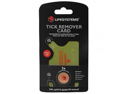 Lifesystems karta Tick Remover Card na klíšťata