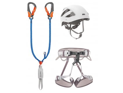 Petzl ferratový set KIT VIA FERRATA EASHOOK 01