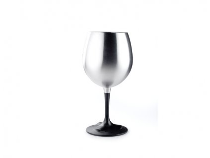 GSI Outdoors sklenička Glacier Stainless Nesting Red Wine Glass