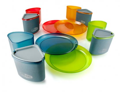 GSI Outdoors nádobí Infinity 4 Person Compact Tableset