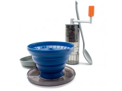 GSI Outdoors mlýnek sada GOUMET POUROVER JAVA SET