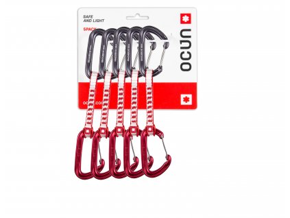 Ocún Set Expresek Hawk QD wire DYN 11mm 10cm 5pack  + magnézium Ocún