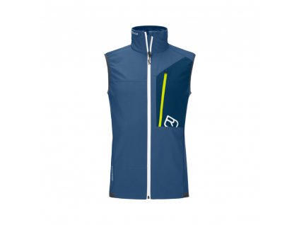 Ortovox pánska vesta Berrino Vest M (Barva Mountain blue, Velikost XXL)