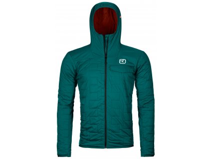 Ortovox pánska bunda Swisswool Piz Badus Jacket M (Barva pacific green, Velikost XXL)