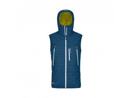 Ortovox pánska vesta Swisswool Piz Boe Vest M (Barva petrol blue, Velikost XXL)