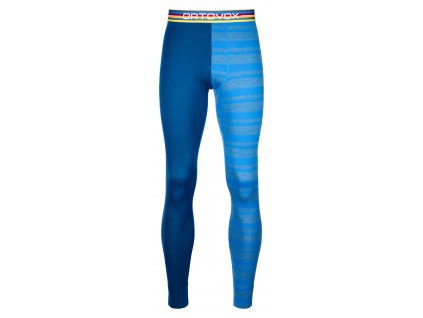 Ortovox dlhé spodky 185 Rock'N'Wool Long Pants M (Barva grey blend, Velikost XXL)