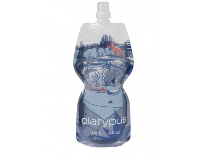 Platypus sbalitelná láhev SoftBottle Push-Pull Cap 1 l