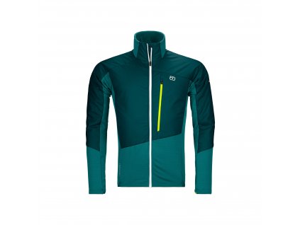 Ortovox pánska bunda Westalpen Swisswool Hybrid jacket M (Barva petrol blue, Velikost XXL)