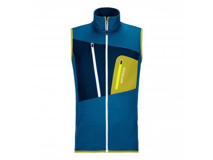 Ortovox pánska vesta Fleece Grid Vest M (Barva sly fox, Velikost XXL)
