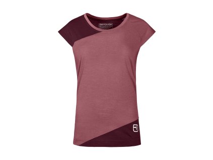 Ortovox dámske tričko 120 Tec T-Shirt W (Barva mountain rose, Velikost XL)