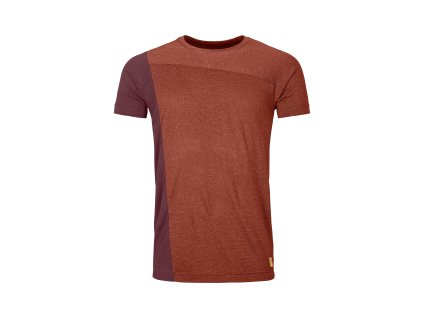 Ortovox pánske tričko 170 Cool Vertical T-shirt M (Barva pacific green blend, Velikost XXL)