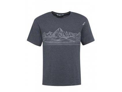 Chillaz pánské tričko Relaxed Mountain Skyline