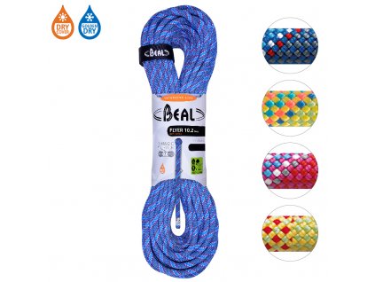 BEAL dynamické lano Flyer 10.2mm 70 m