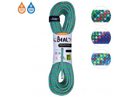 BEAL dynamické lano Top Gun II 10.5mm 70 m