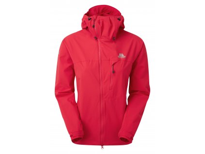 ME Squall Hooded Wmns Jacket Capsicum Red