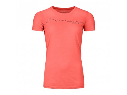 Ortovox dámské merino triko 150 Cool Mountain TS W (Barva petrol blue, Velikost XL)