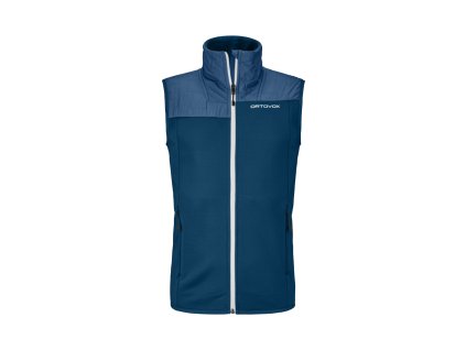 Ortovox pánská merino mikina Fleece Plus Vest M (Barva winetasting, Velikost XXL)